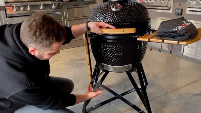 Керамический гриль Kamado Bono смотреть онлайн