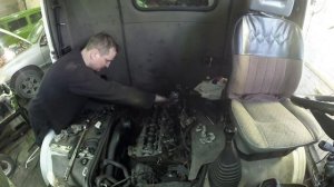 Установка ГБЦ Volkswagen LT 28 двигатель ACL d24t