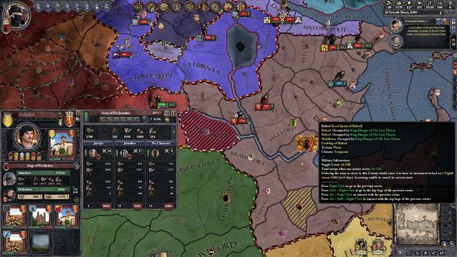 Crusader Kings 2|A Game of Thrones Mod|War of the Usurper|End of the war|Part II смотреть онлайн