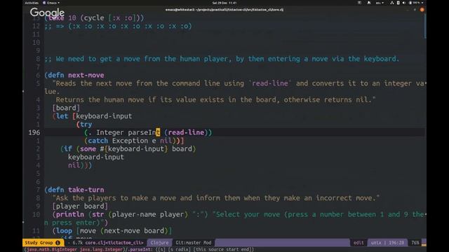 Practicalli Clojure 9 - Functional TicTacToe смотреть онлайн