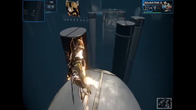 Warframe Dojo Obstacle Course - Excalibur Prime смотреть онлайн