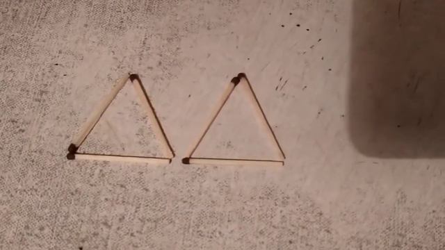 ГОЛОВОЛОМКА СО СПИЧКАМИ.(Как сделать чтобы с 2 треугольниках получилось 4 убрав сиволиш одну спичку смотреть онлайн