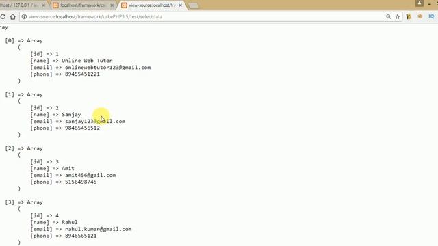 Learn CakePHP v3.5 Tutorial in HINDI for beginners (Part 18) Select Statement in ConnectionManager смотреть онлайн