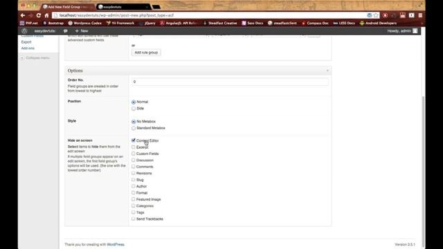 Wordpress Development Tutorials - pt 18: Advanced Custom Fields смотреть онлайн