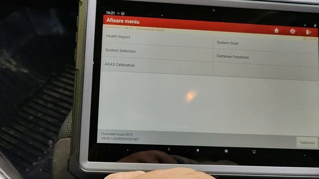 Launch X431 Pro 5 Scan Chevrolet Cruise