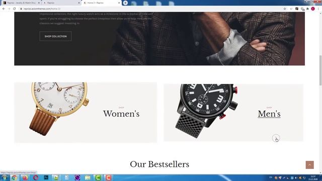 Best Watches and Jewelry Online Store WordPress Theme with Elementor Page Builder - Reprizo Review смотреть онлайн