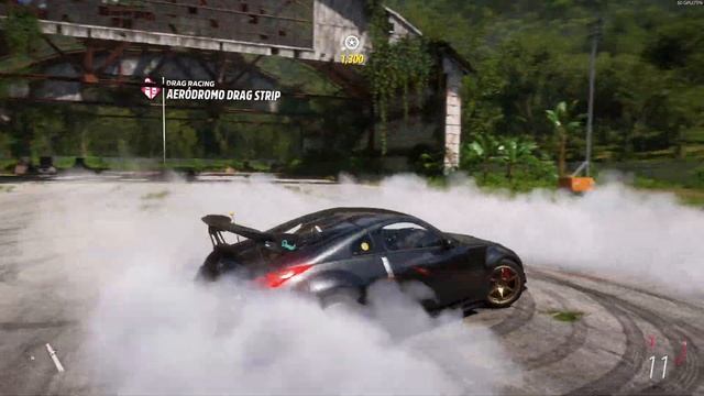 Forza Horizon 5 . Nissan Donut Media 350Z 'Hi Car' 2003 . Car Show Speed Jump Crash Test Drive . смотреть онлайн