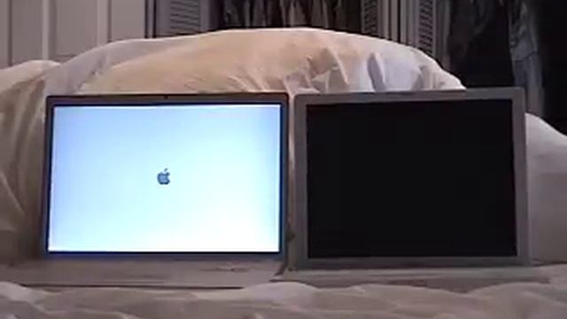 Macbook Pro Vs. IBook G4. Test #1