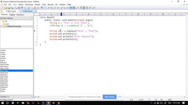 Day 12 | String class | Learn Java Library 2019 смотреть онлайн