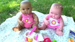 Сестрички на Прогулке Беби Бон Алиса Кушает Вкусняшки Мультики Как Мама 108мама тв