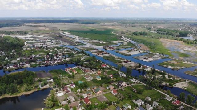 Полет над Коробовкой, Дачнные домики. смотреть онлайн
