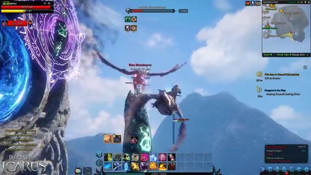 Ride of ICARUS Качаем персонажа с 23-го уровня (18+) смотреть онлайн