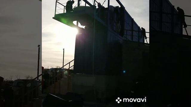 Монтаж завода (Часть 3) мобильное БСУ фирмы Marcantonini Concrete Technology смотреть онлайн