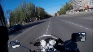 Honda CB 400 SF покатушки в выходные дни