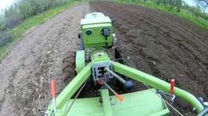Мотоблок Кентавр 1010 ДЕ 8  Робота фрезою весна 2023р