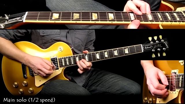 Stairway to Heaven guitar solo - HALF SPEED смотреть онлайн