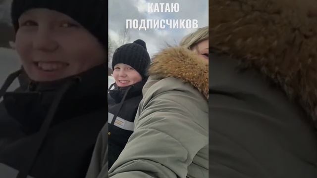 Катаемся на санях#лошадь#жизньвдеревне смотреть онлайн