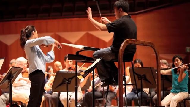 Rehearsing For A New York Philharmonic Debut