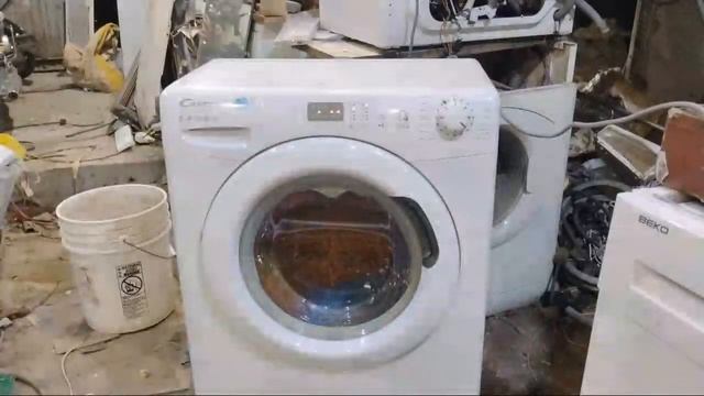 стирка  на Candy Smart