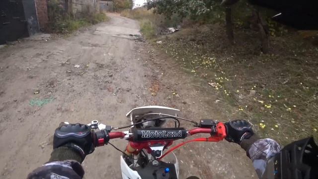 Покатушка на питбайке motoland apex 125 смотреть онлайн
