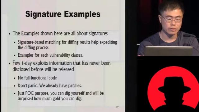 Blackhat 2010 ExploitSpotting Locating vulnerabilities out of vendor patches automatically Jeon смотреть онлайн