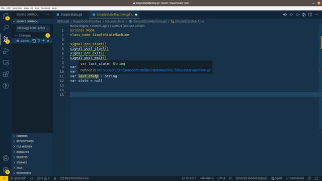 Godot GDScript State Machine Tutorial смотреть онлайн