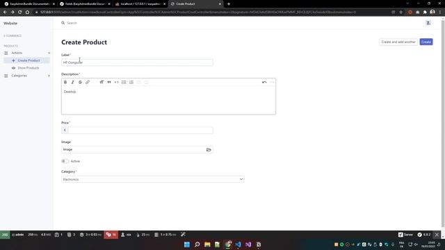 Tutoriel Symfony 6 - Créer une interface d'administration avec EasyAdmin 4 смотреть онлайн