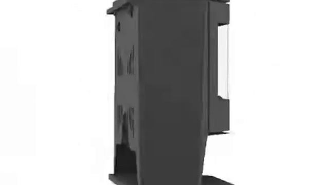 Печь-камин Экокамин Бавария панорама с плитой смотреть онлайн