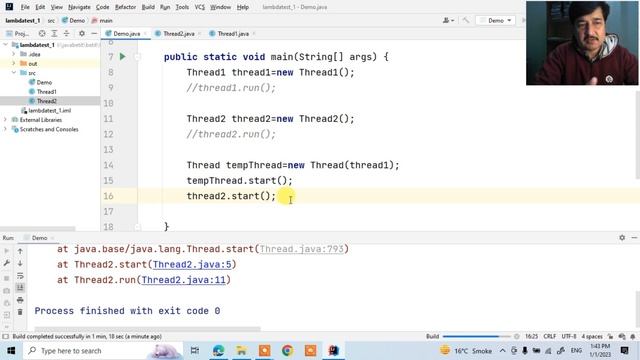Threads in Java Runnable, Callable смотреть онлайн