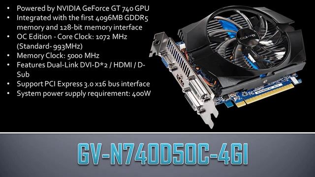 GV N740D5OC 4GI смотреть онлайн