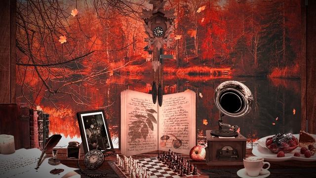☕?COZY AUTUMN AMBIENCE MUSIC: LOFI STUDY MUSIC?? смотреть онлайн