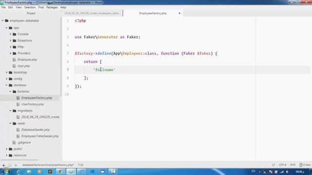 4-كيفية ربط DataTable بلارافيل فريم ورك (Laravel) - إنشاء قاعدة البيانات смотреть онлайн