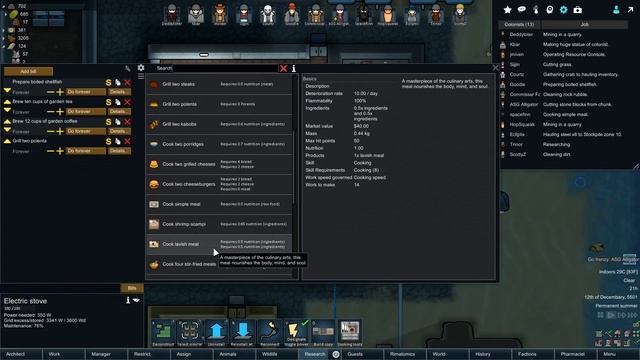 RimWorld 1.0 Modded | Eating Fancier Meals! | RimWorld Mods Gameplay part 45 смотреть онлайн