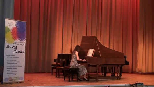 И.С.Бах Сарабанда из Французской сюиты си минор. Ж. Ходжаева (клавесин) смотреть онлайн