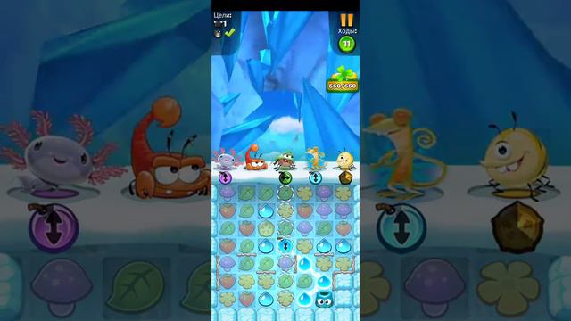 Best fiends / большой слизняк нападает / новая букашка /игра букашки смотреть онлайн