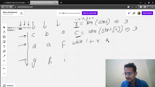 944. Delete Columns to Make Sorted || 3rd Jan LeetCode Challenge || Python || Hindi + English смотреть онлайн