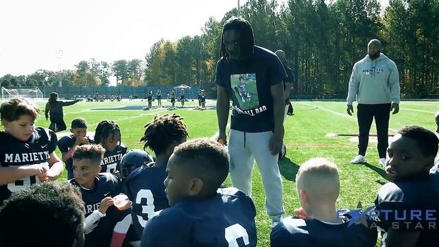 Hiram Hornets vs Marietta Blue Devils ??7U OT THRILLER!!? | Youth Football смотреть онлайн