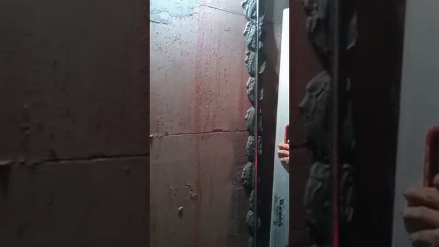 Установка маяков на стены