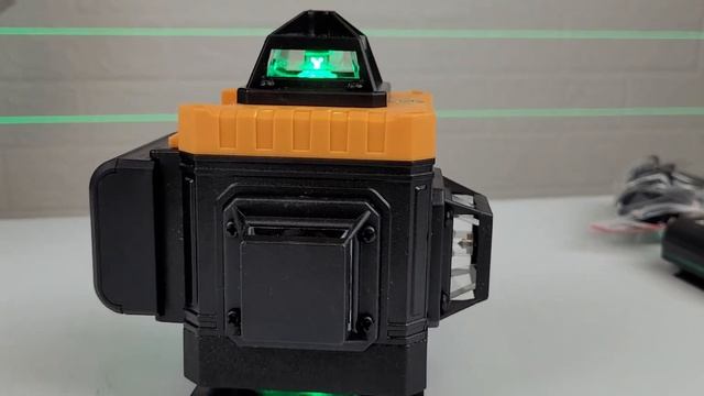 Лазерный уровень 360 4d Hilda зелёный луч смотреть онлайн