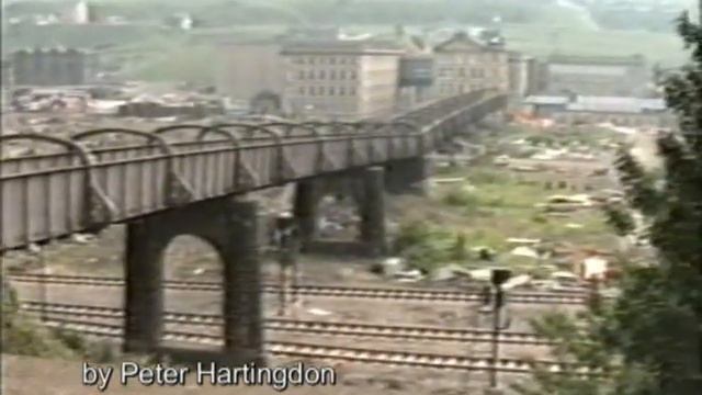Forster Square Station Bradford. Old Forster Square station views of the area of Valley Goods Yards смотреть онлайн
