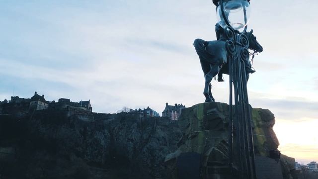 Scotland - Lockdown Edinburgh Walk - Virtual Tour смотреть онлайн