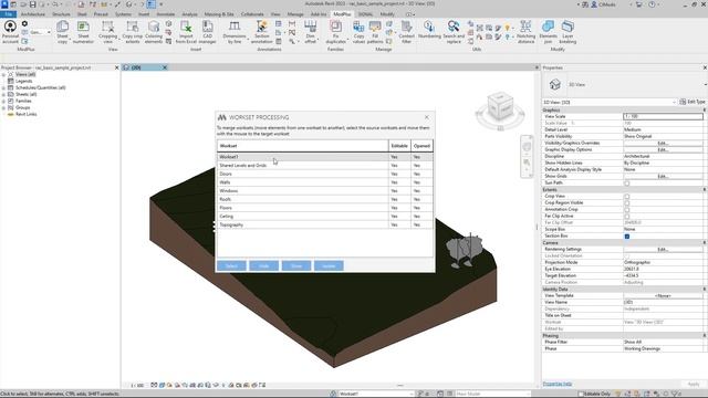 ModPlus for Revit. Рабочие наборы. Обработка наборов смотреть онлайн