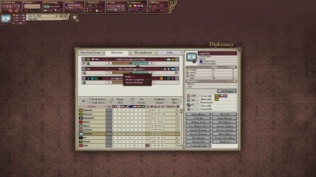 Let's play Victoria 2 HoD - Argentina (Pop Demand Mod) - part 26 смотреть онлайн