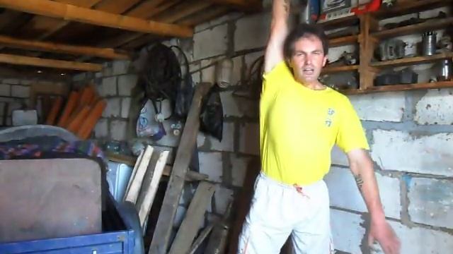 Тренировка: РЫВОК ГИРИ 24 кг = 154 повторения -(Kettlebell Lifting) смотреть онлайн