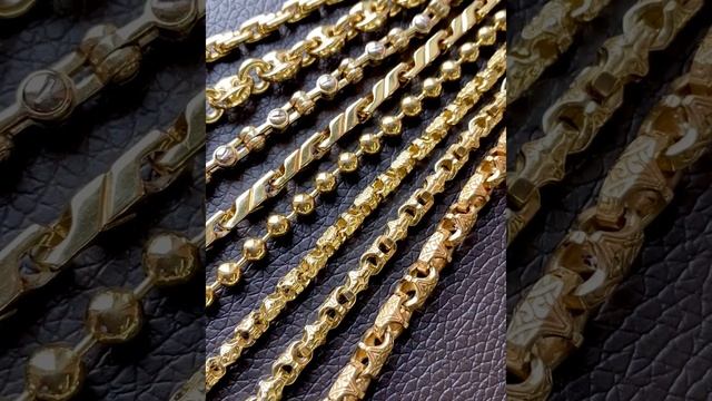 Золотые цепочки эксклюзивных плетений смотреть онлайн