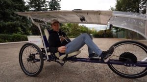 Как устроен велосипед на солнечных панелях? Он изобрел Солцекат