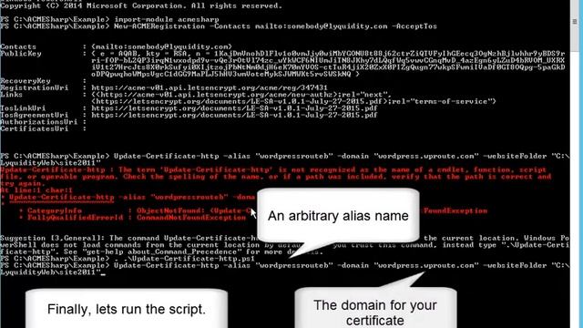 Create FREE Let's Encrypt SSL certificates for Windows based web servers смотреть онлайн