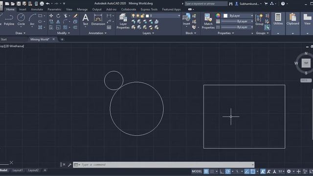 Part 6 | Zoom & Pan, Selection & De-selection, Erase/Delete | Tutorials on Autodesk AutoCAD 2020 | смотреть онлайн