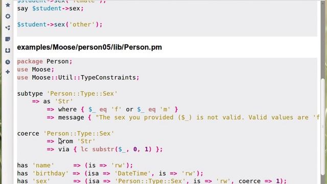 Moose: coerce value to a subtype смотреть онлайн