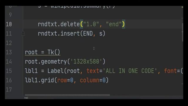 how to make wikipedia app using tkinter python | python wikipedia page | All In One Code смотреть онлайн